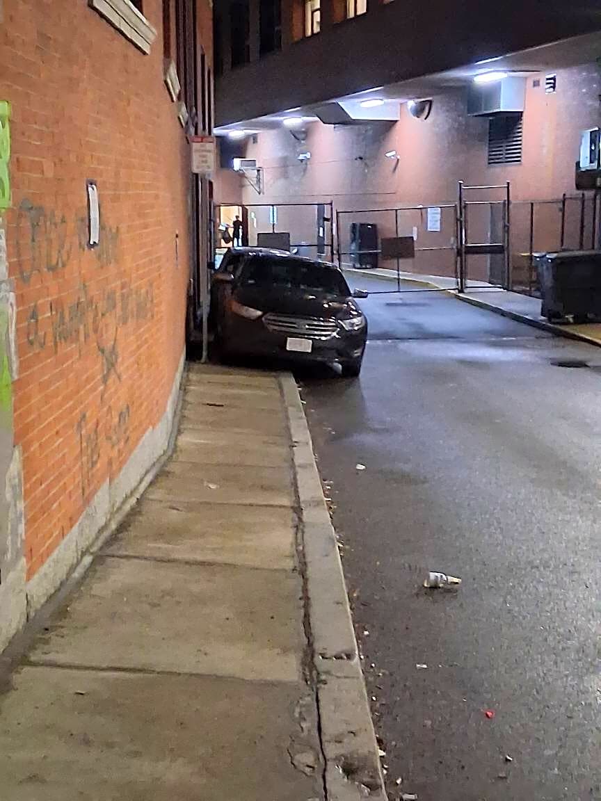 Image submitted with report