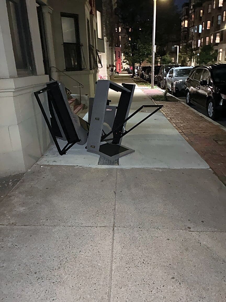 Image submitted with report