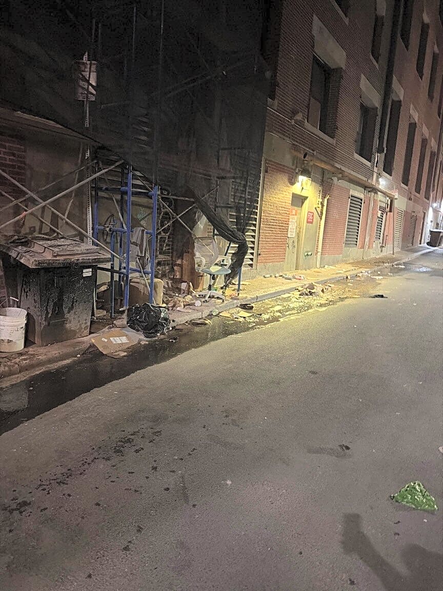 Image submitted with report