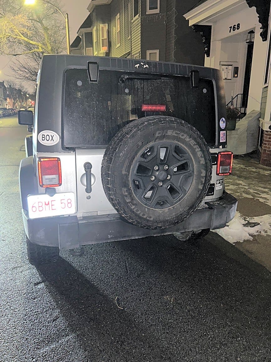 Image submitted with report