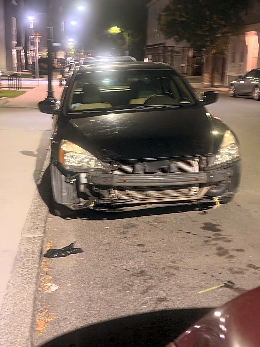 Image submitted with report
