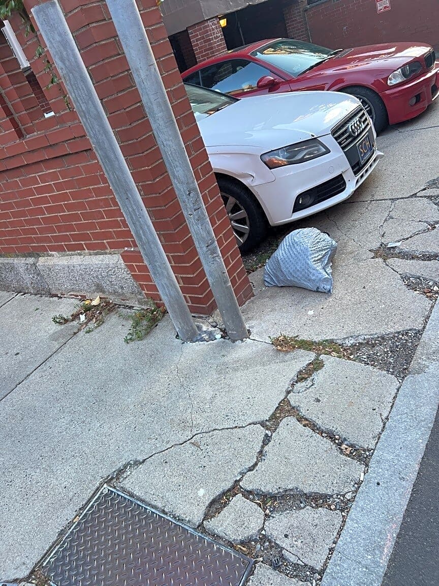 Image submitted with report