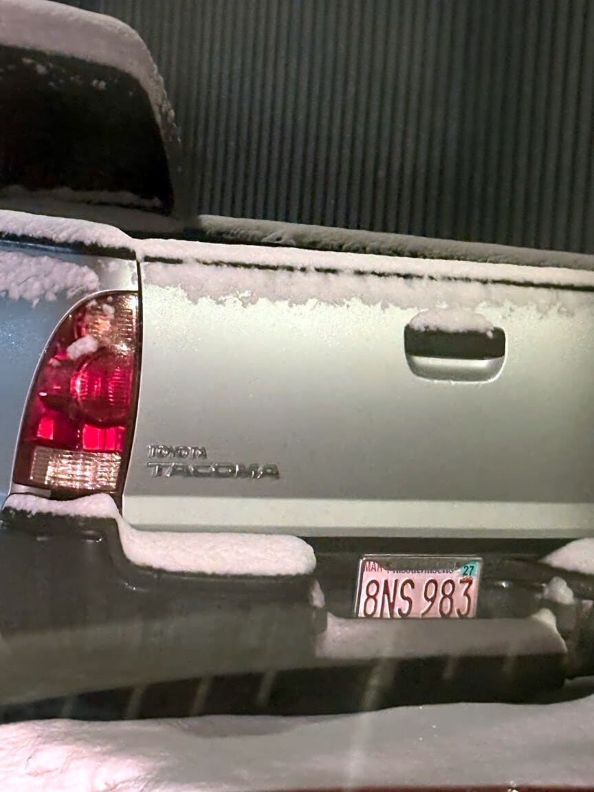 Image submitted with report