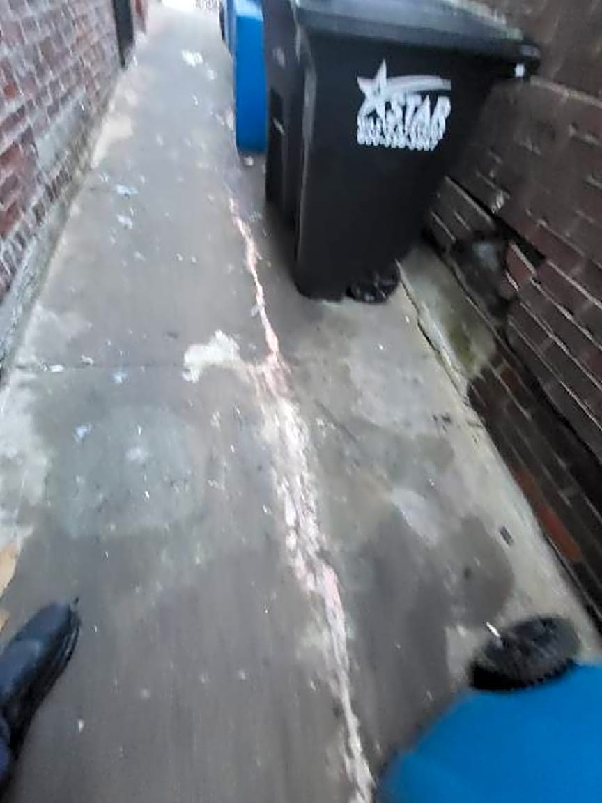 Image submitted with report
