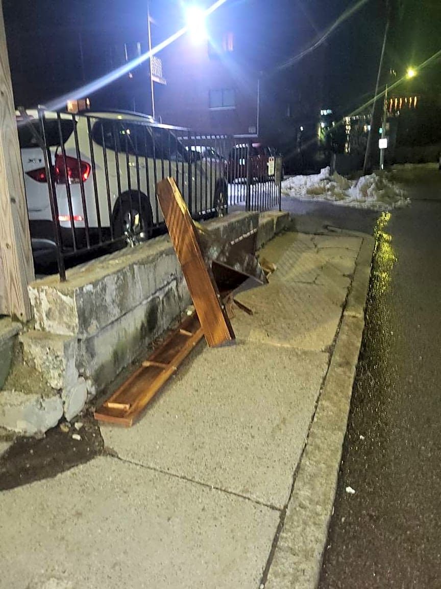 Image submitted with report