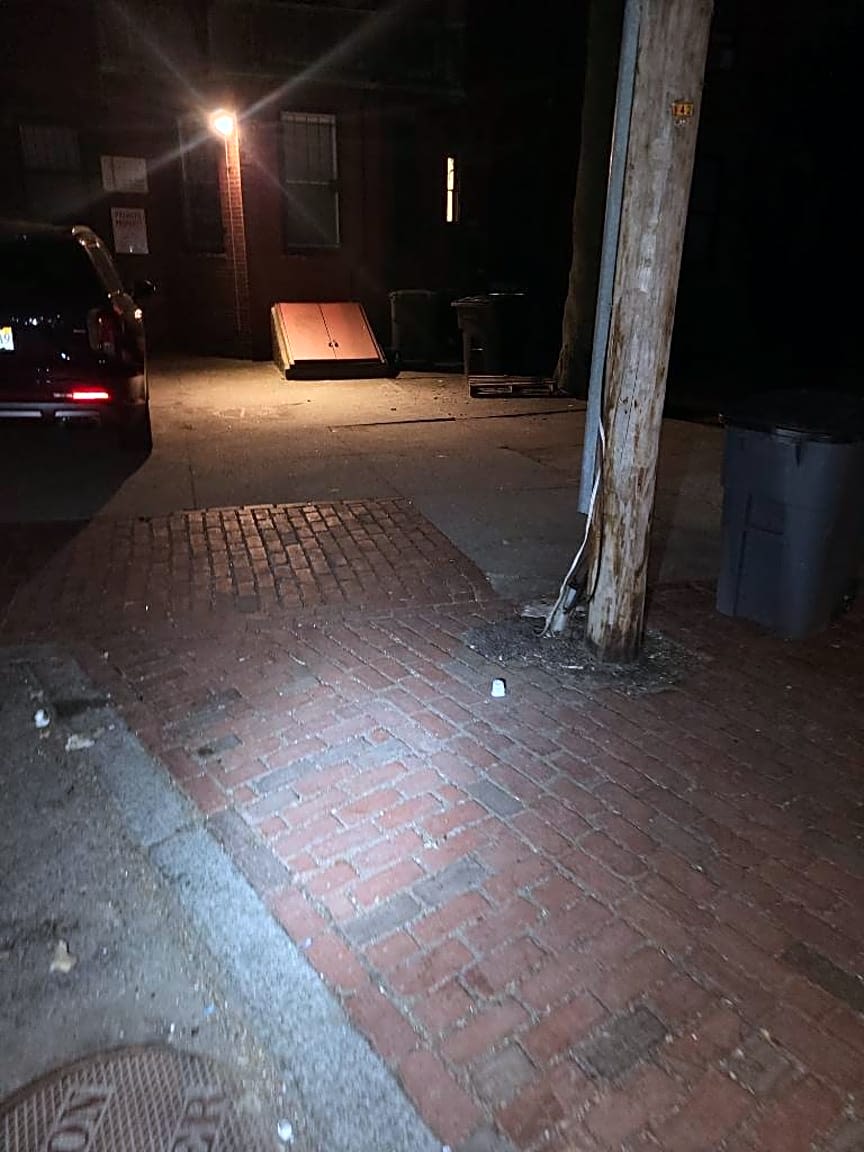 Image submitted with report