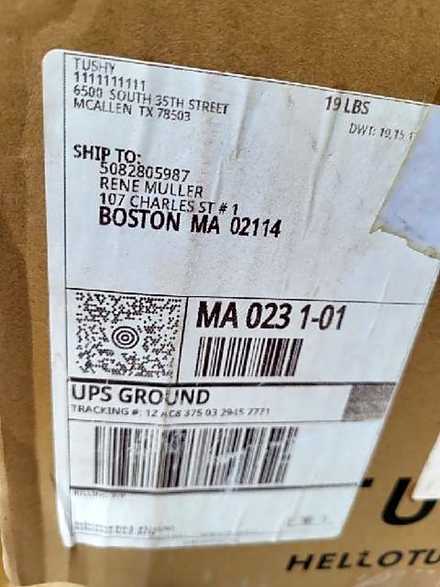 Image submitted with report