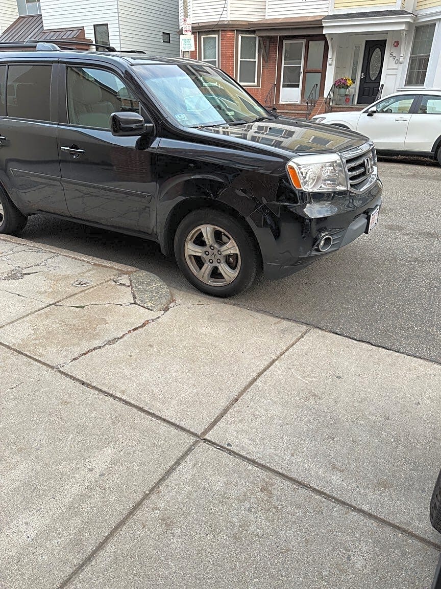 Image submitted with report