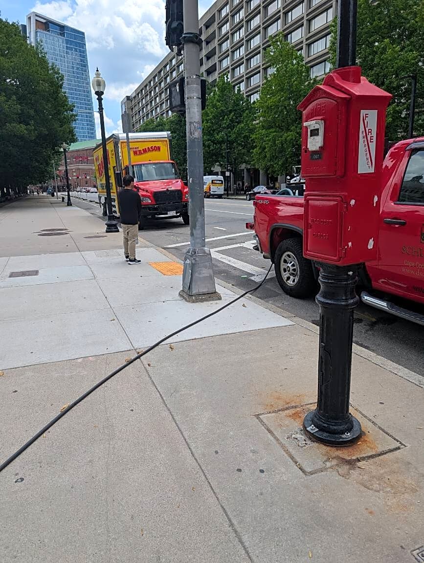Image submitted with report
