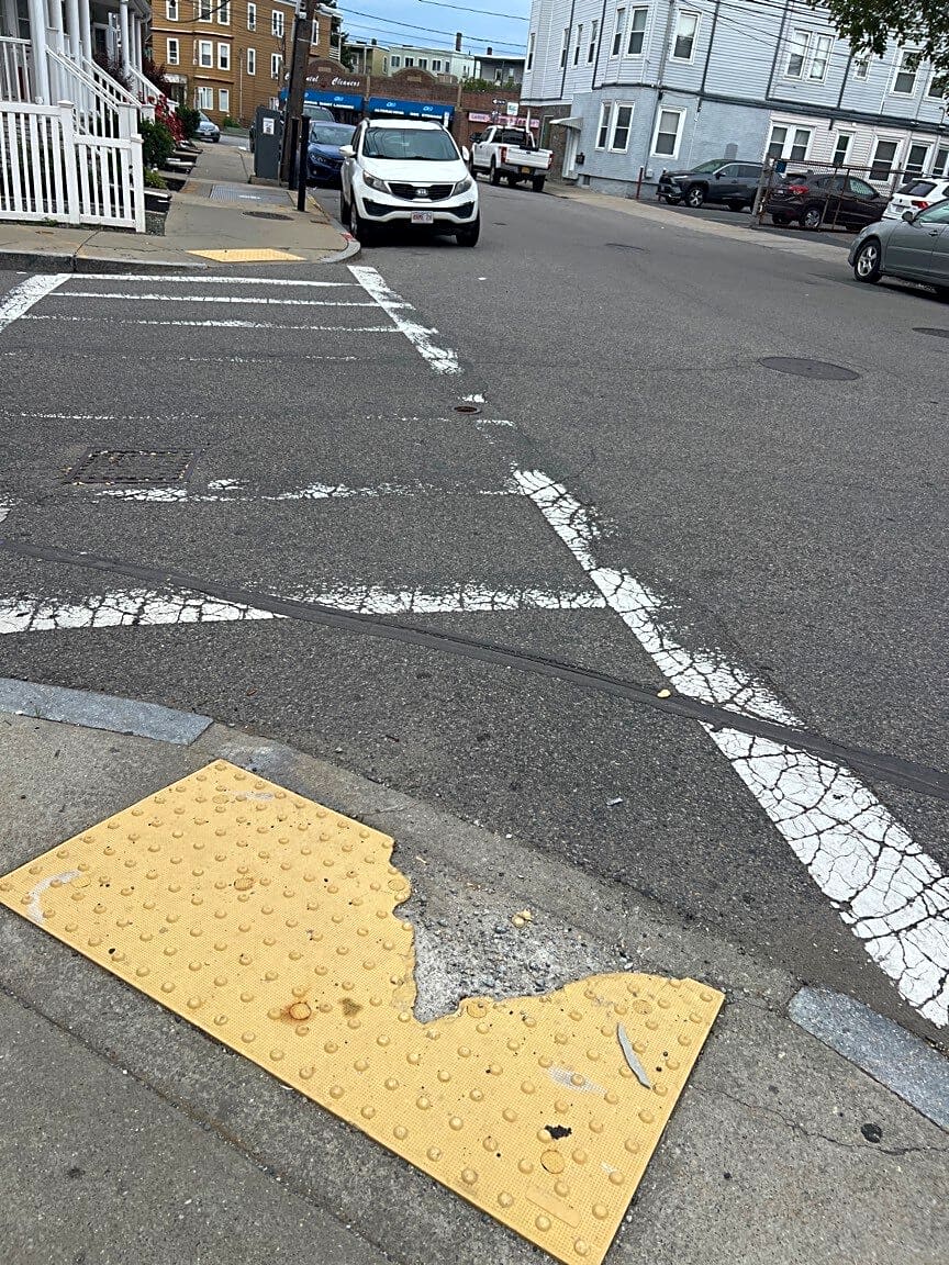 Image submitted with report