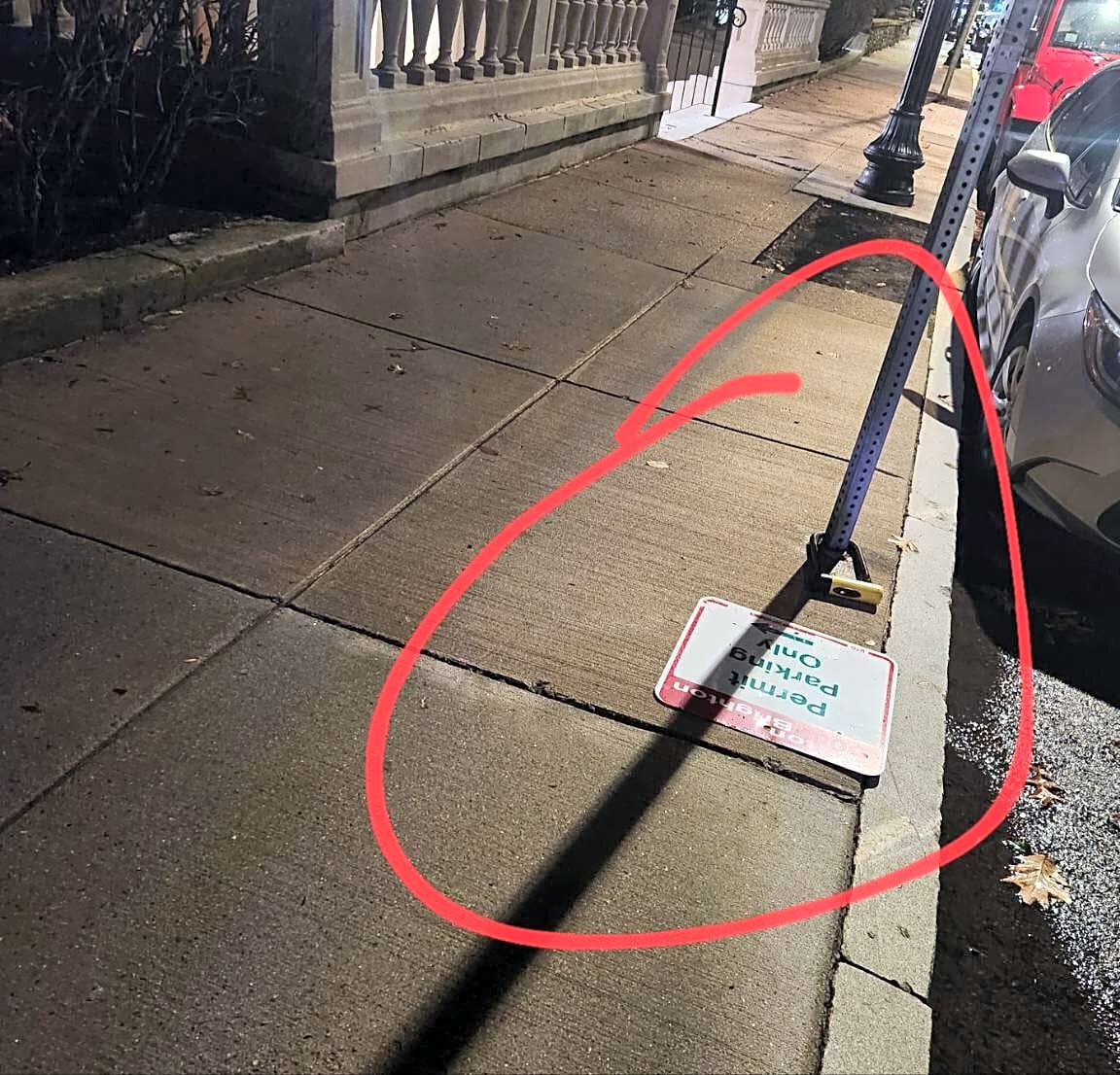 Image submitted with report