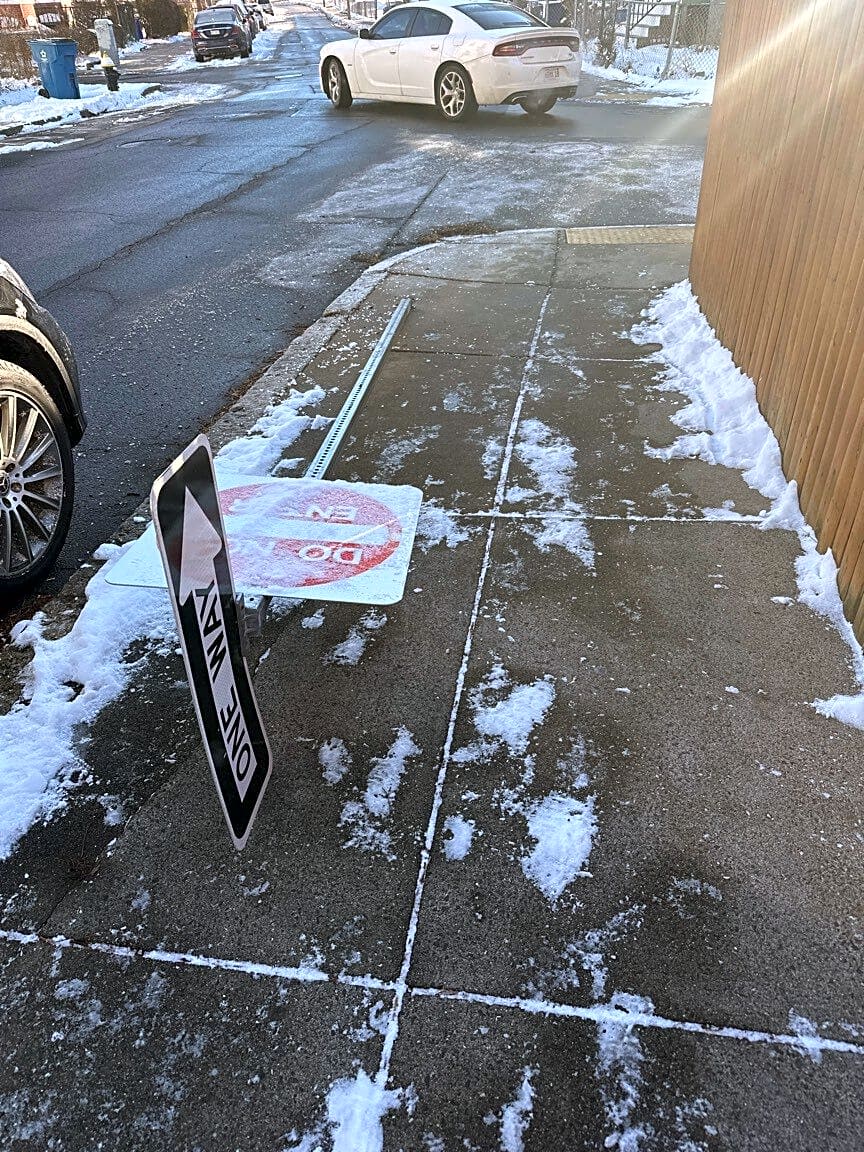 Image submitted with report