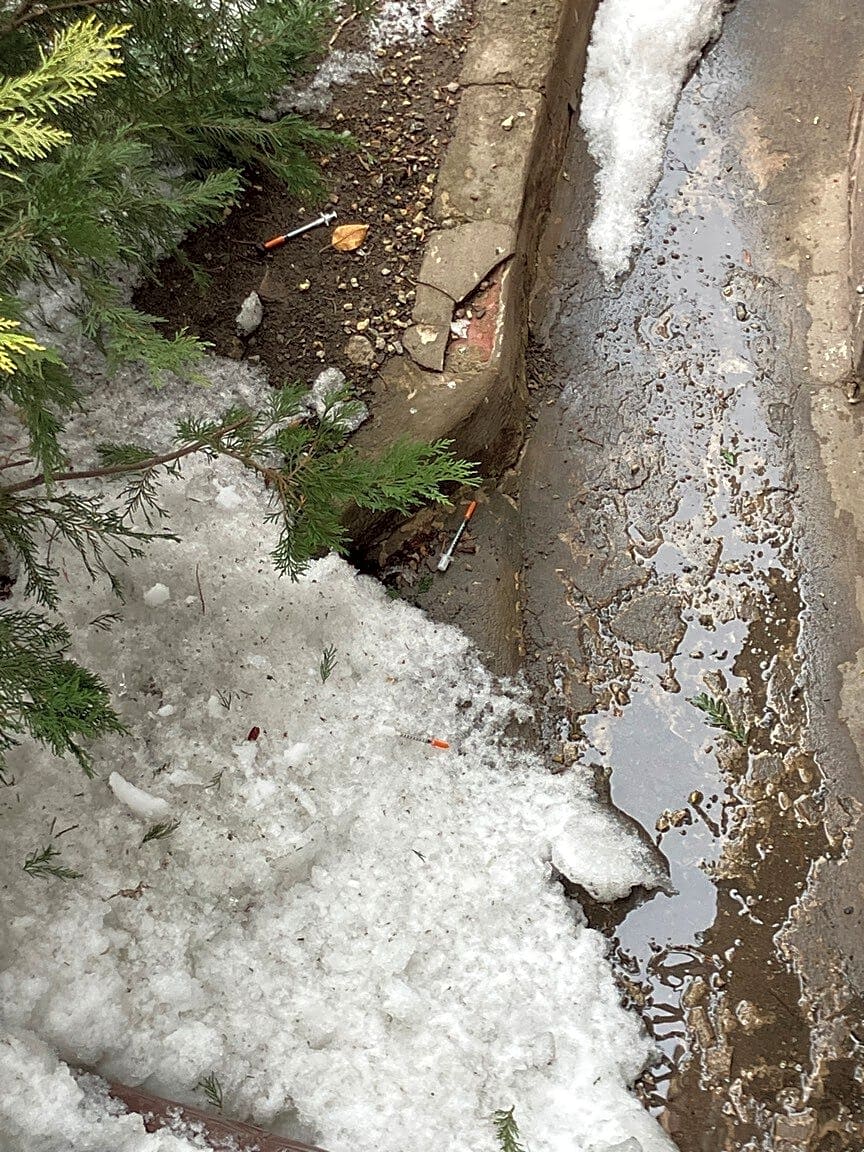 Image submitted with report