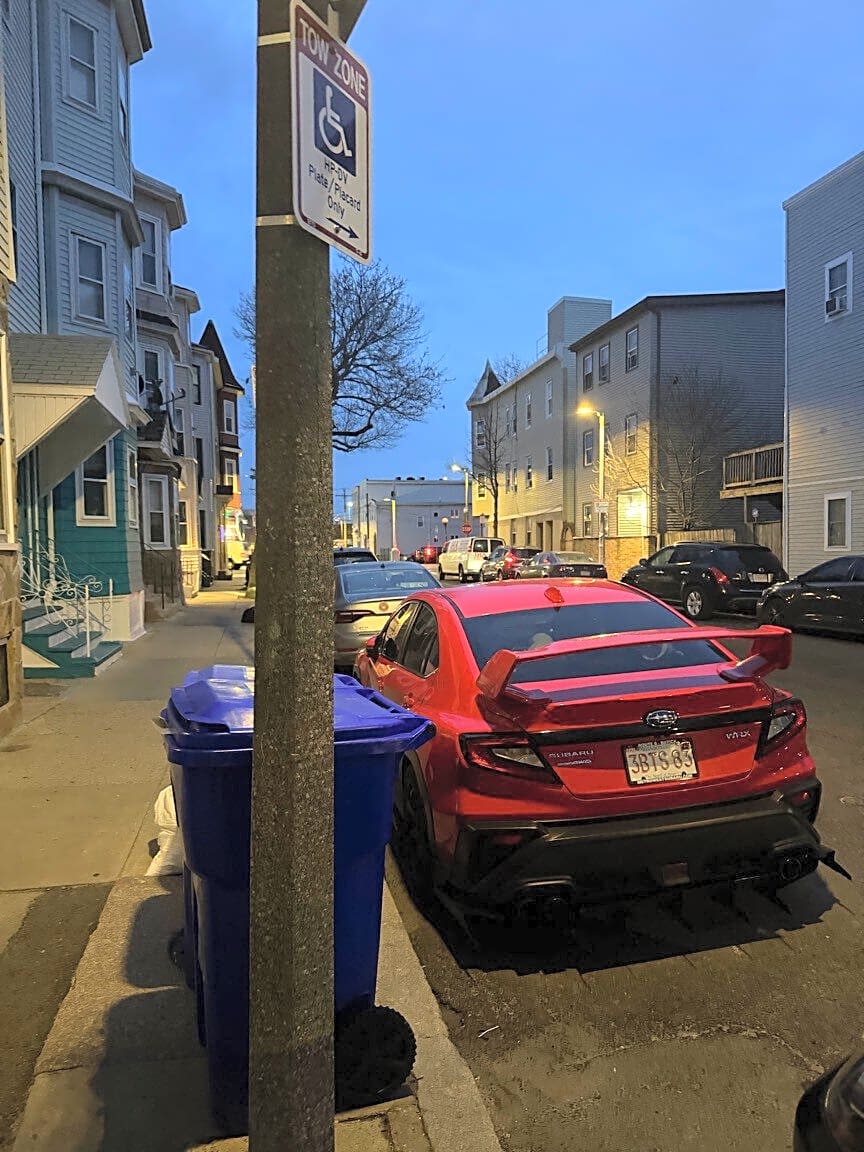 Image submitted with report