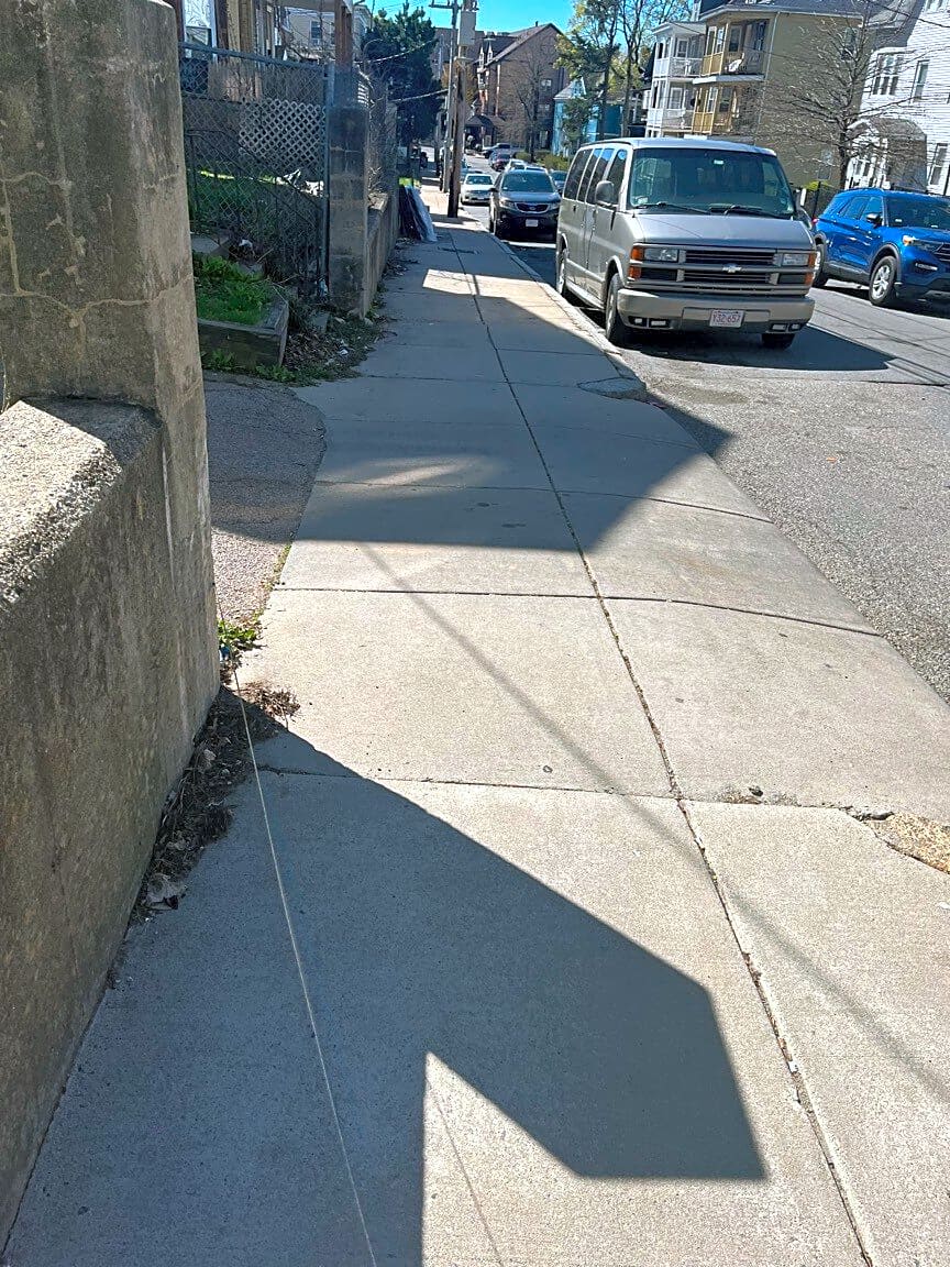 Image submitted with report
