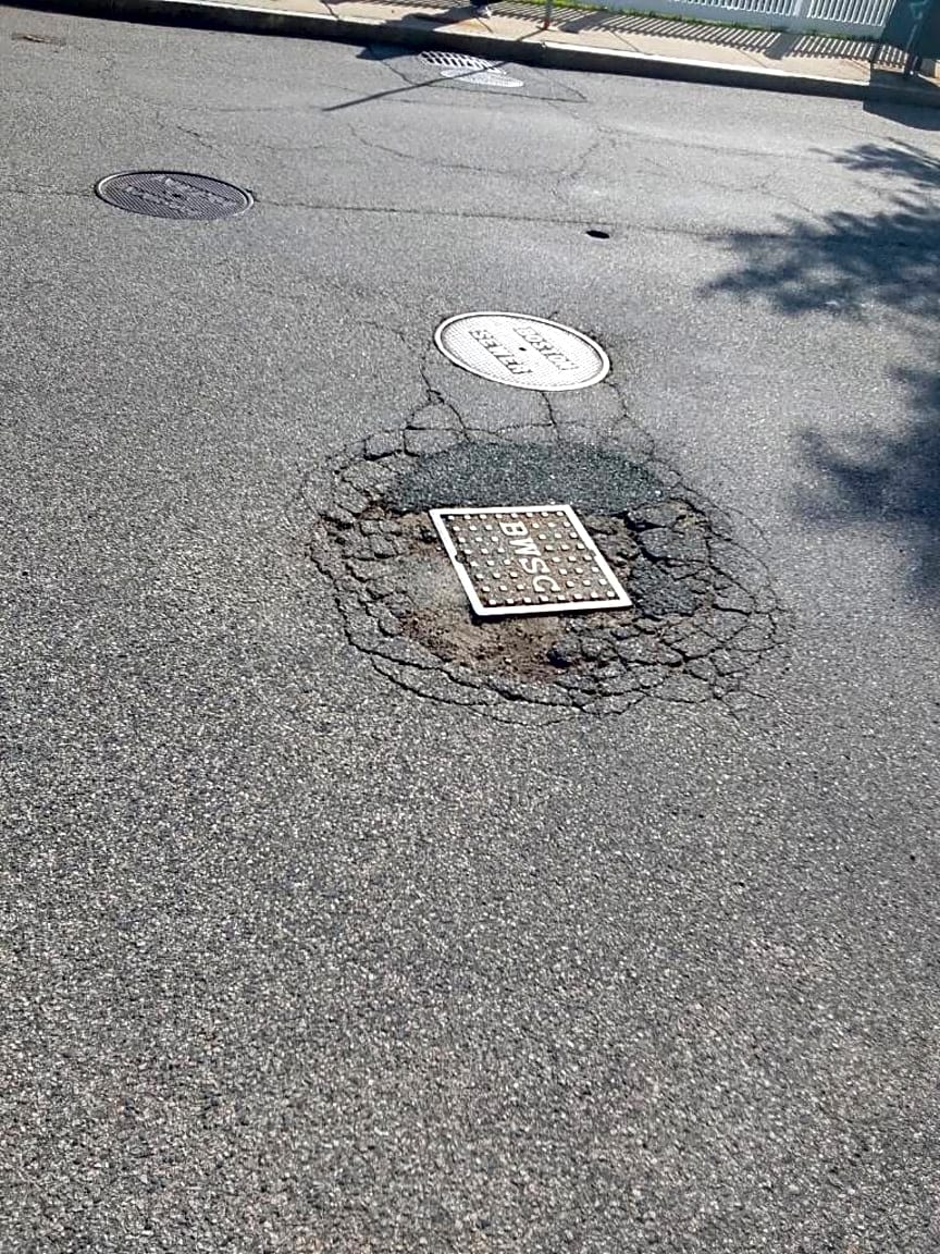 Image submitted with report