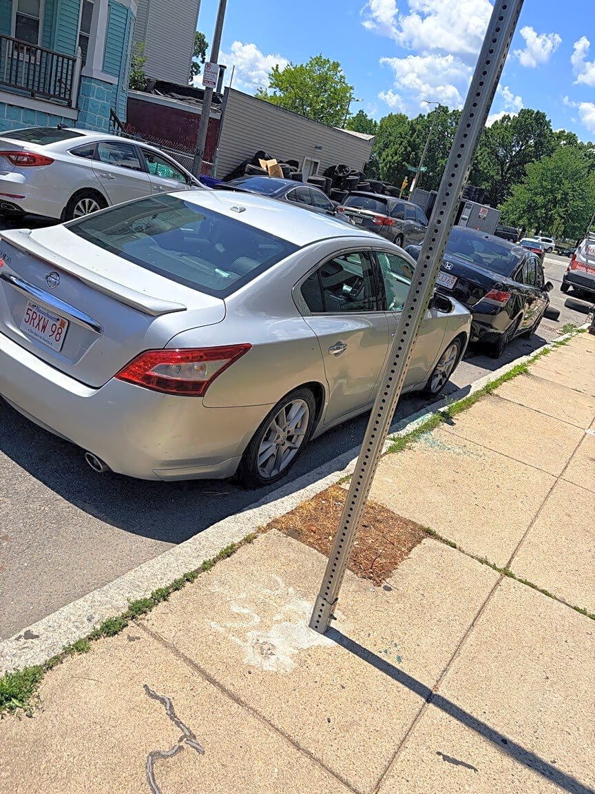 Image submitted with report