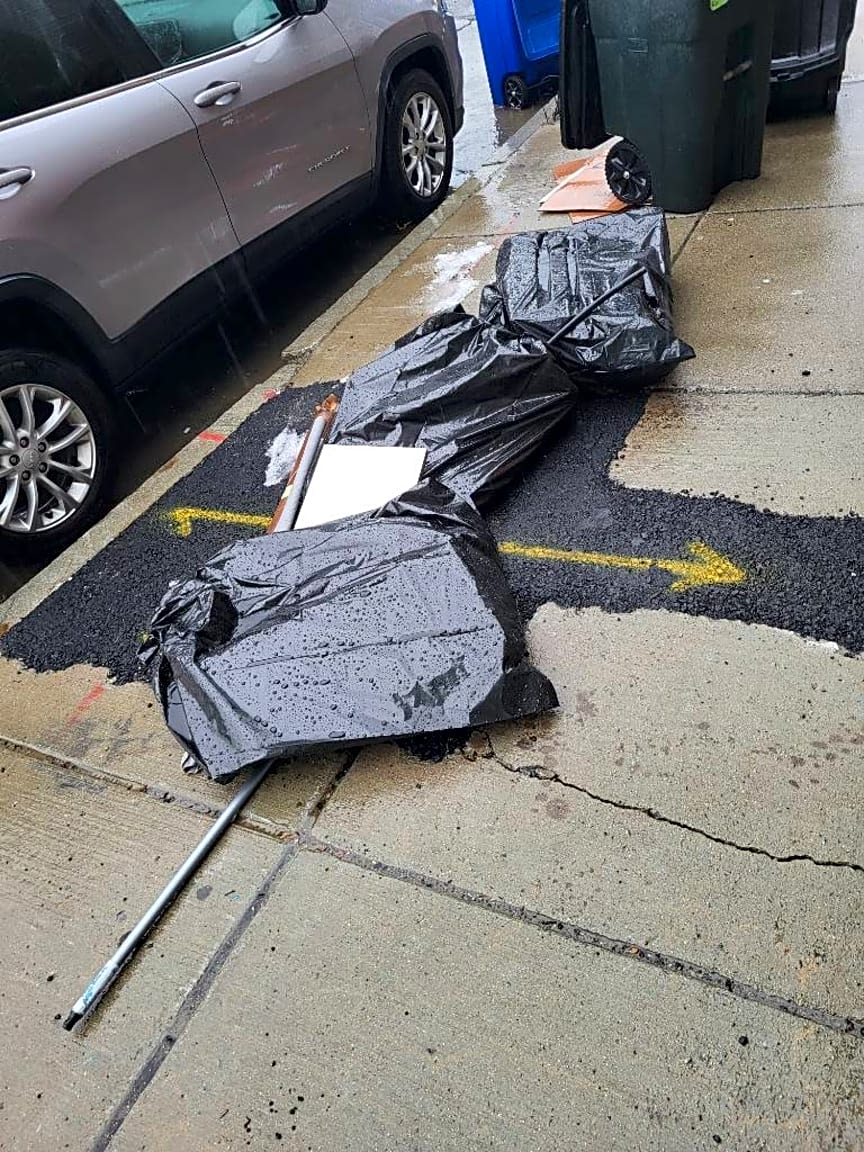 Image submitted with report