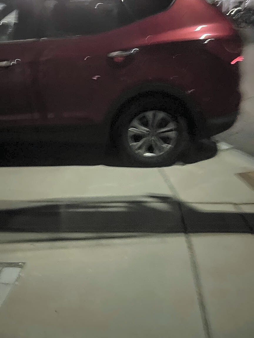 Image submitted with report