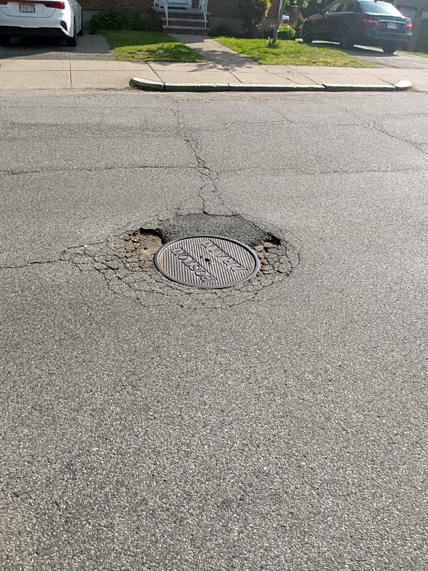 Image submitted with report