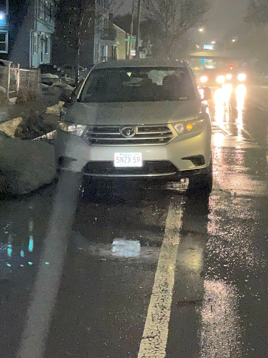 Image submitted with report