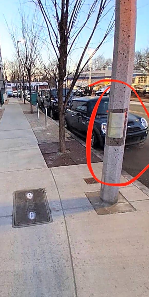 Image submitted with report