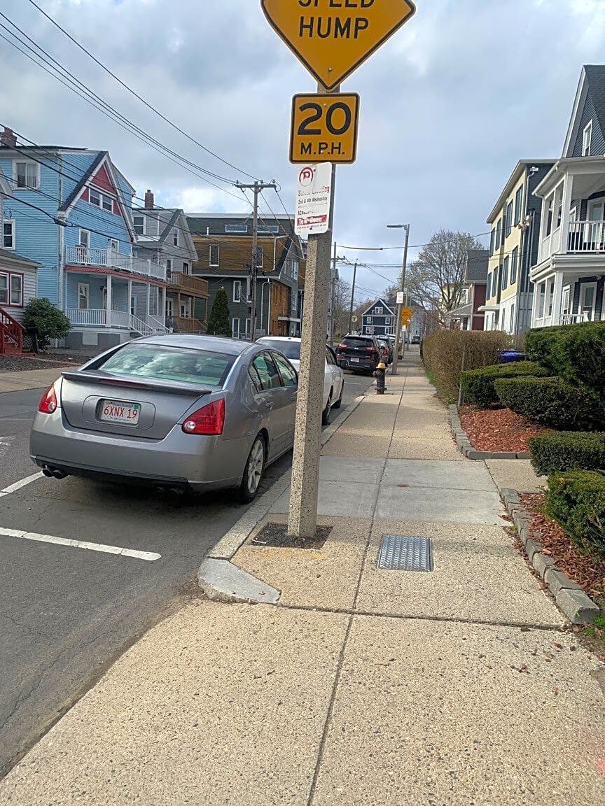 Image submitted with report