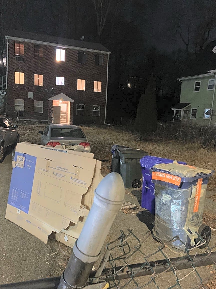 Image submitted with report