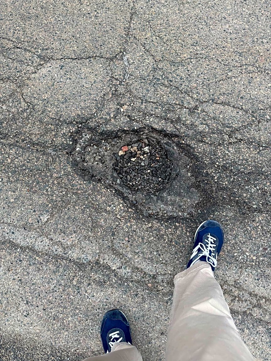 Image submitted with report