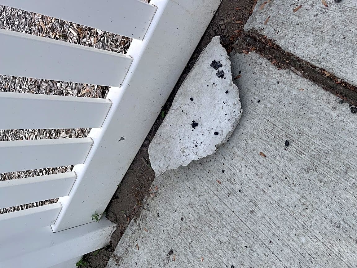 Image submitted with report