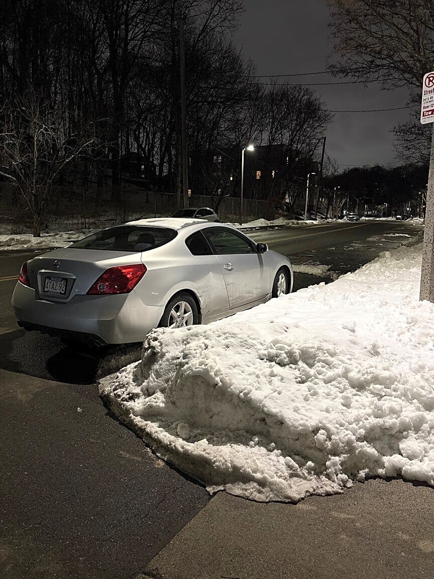 Image submitted with report