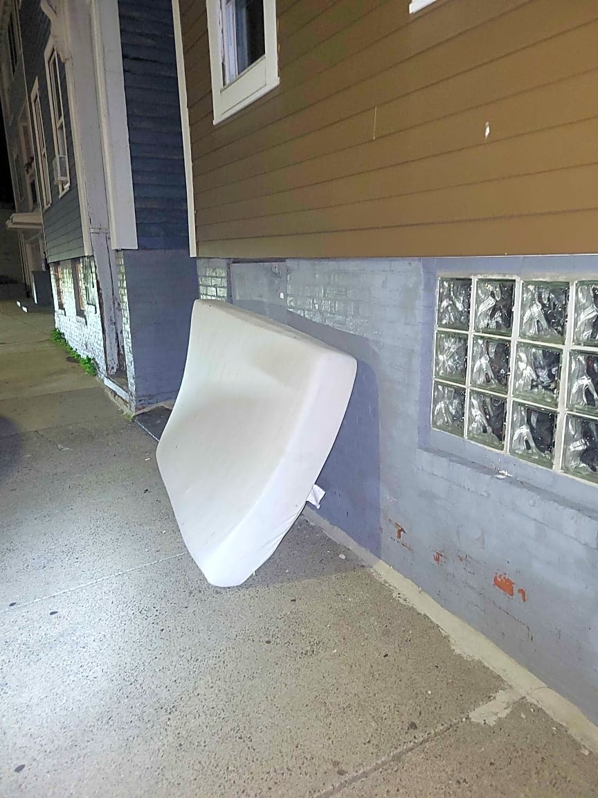 Image submitted with report