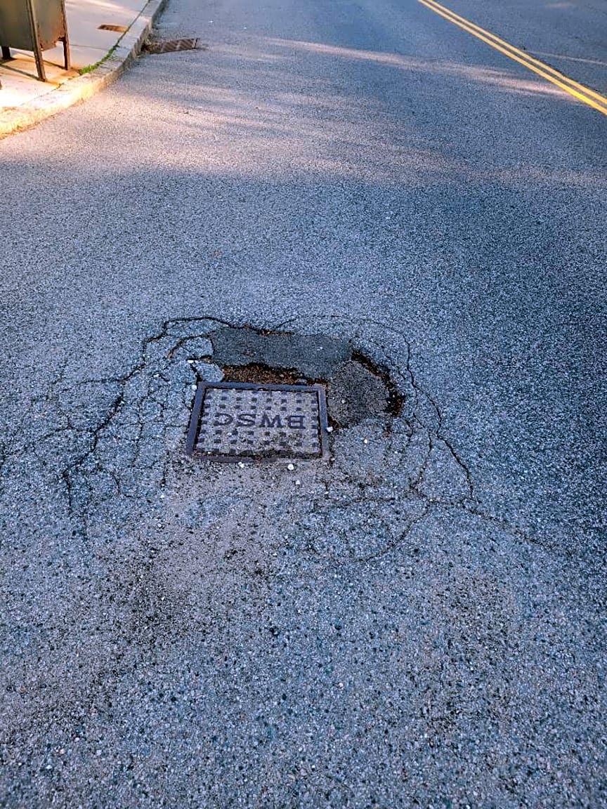 Image submitted with report