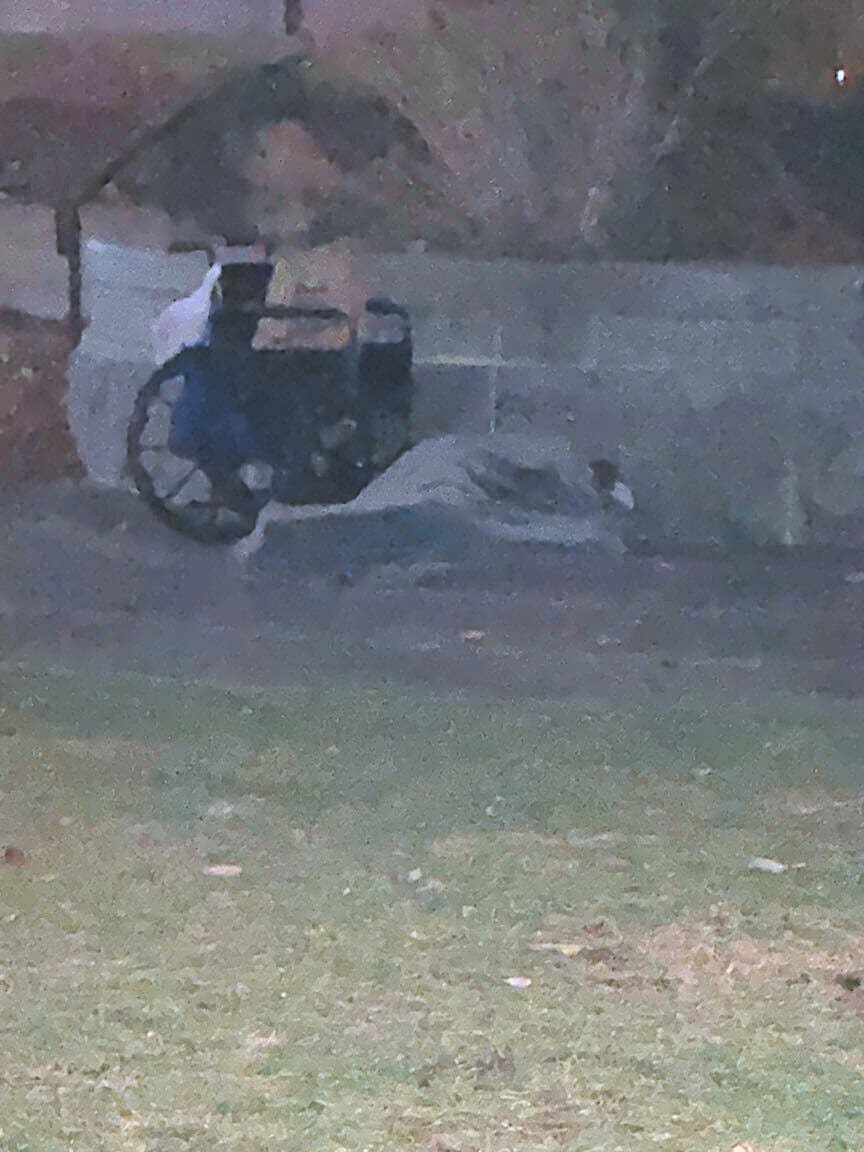 Image submitted with report