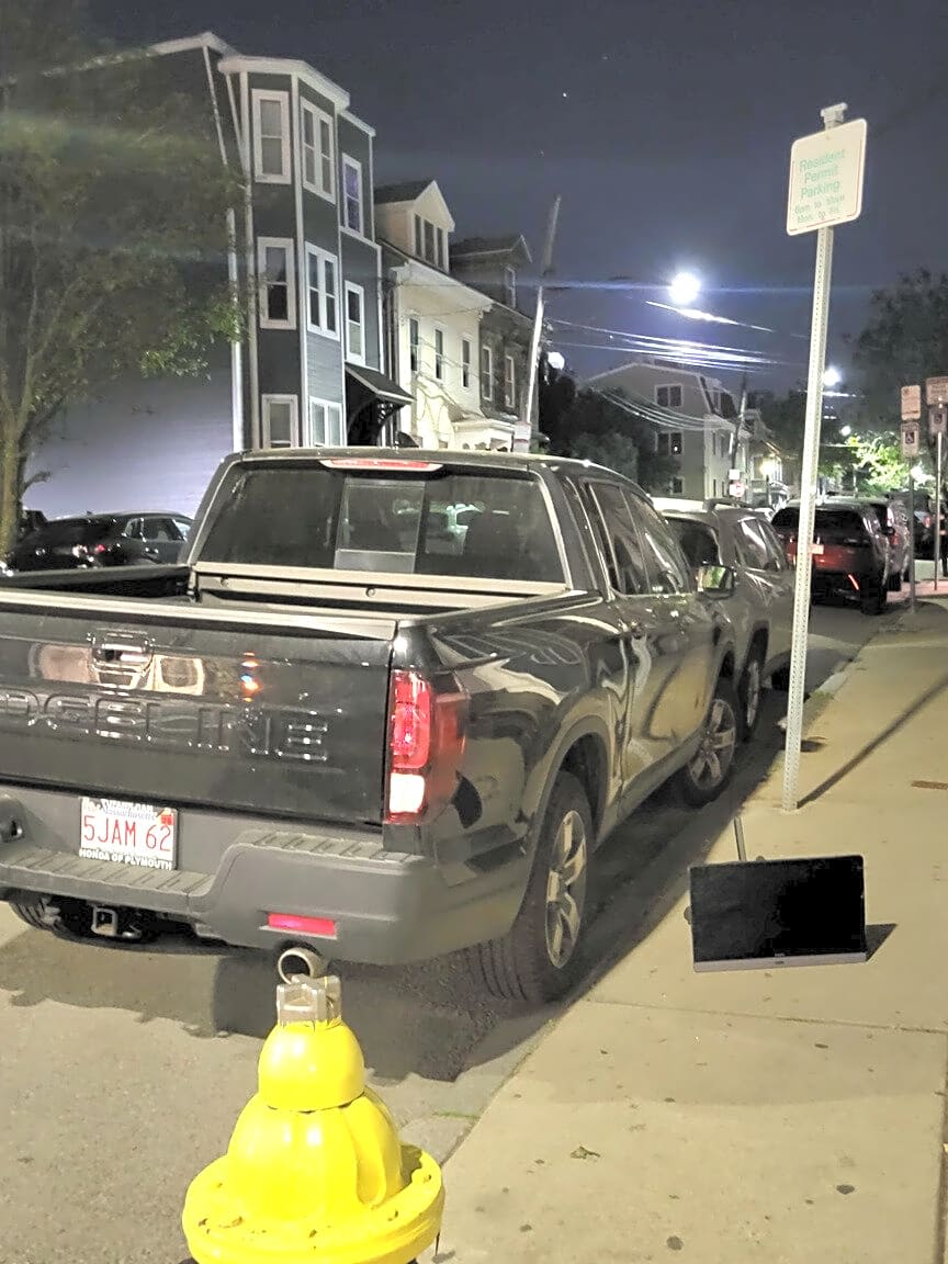 Image submitted with report