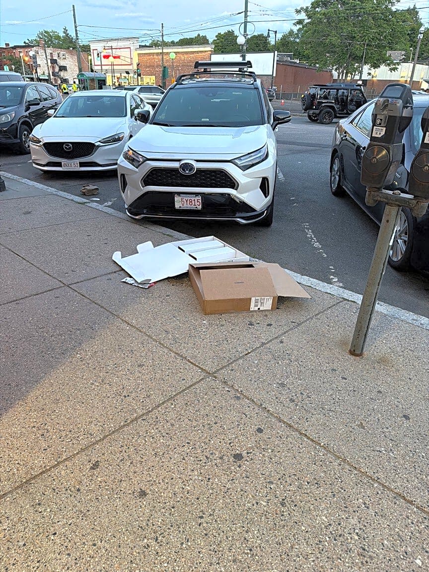 Image submitted with report
