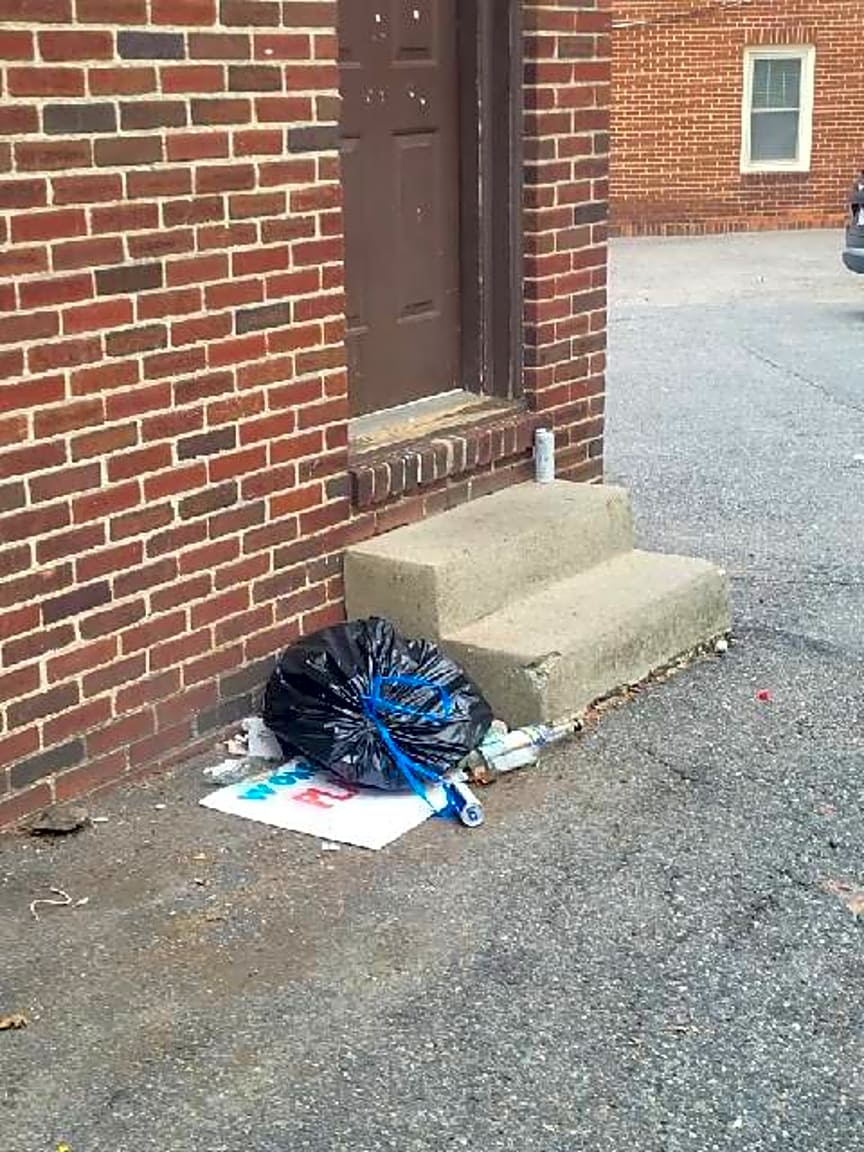 Image submitted with report