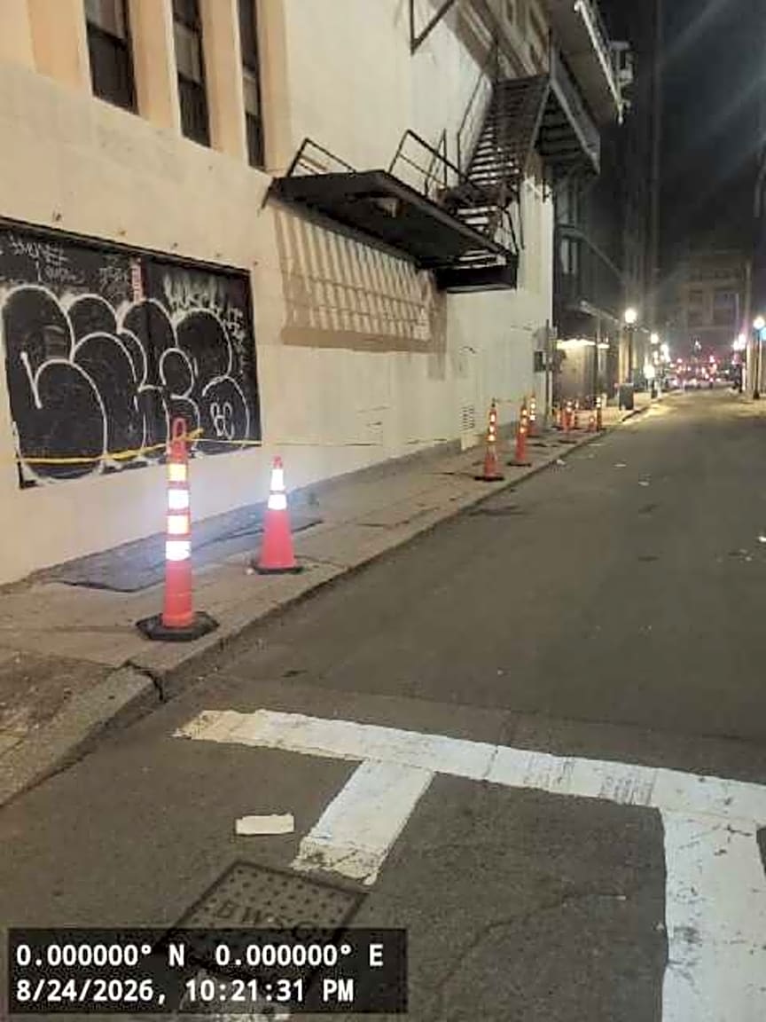 Image submitted with report