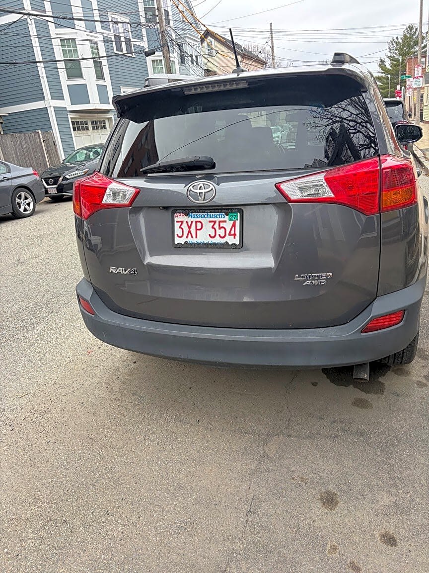 Image submitted with report