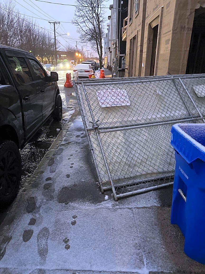 Image submitted with report