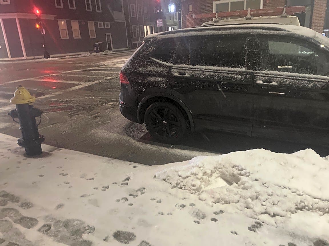 Image submitted with report