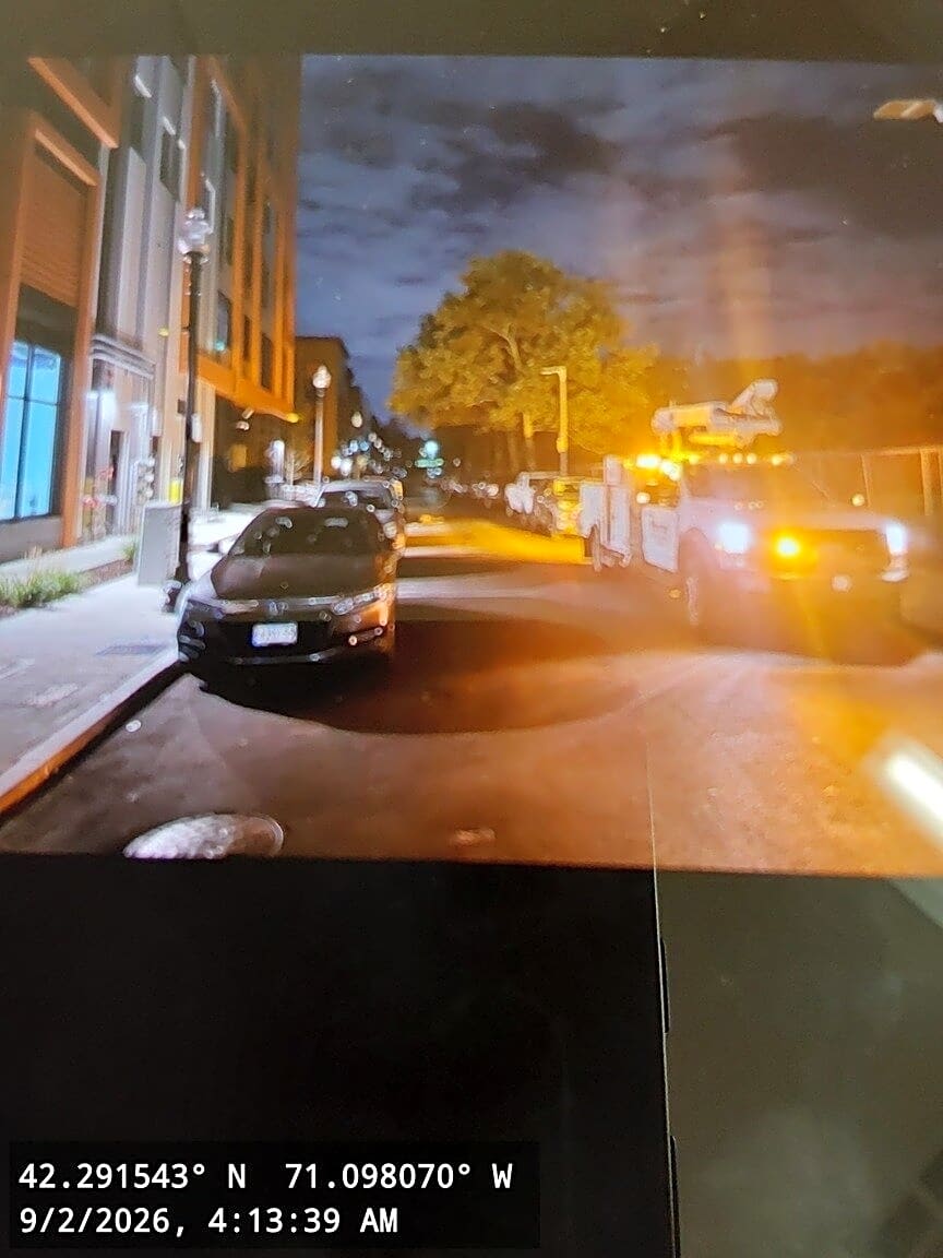 Image submitted with report