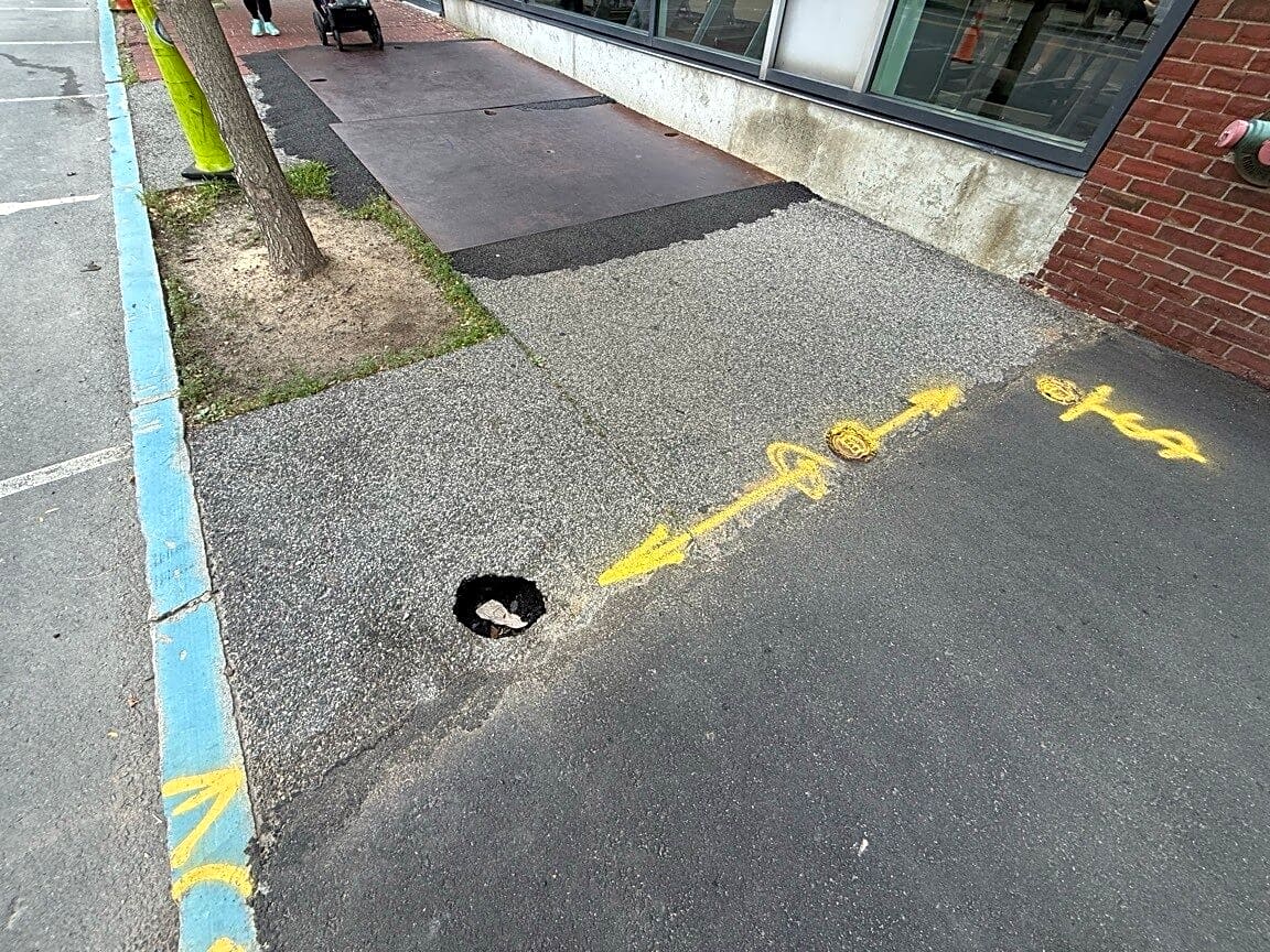 Image submitted with report