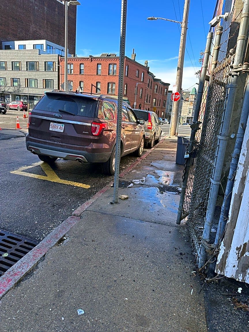 Image submitted with report