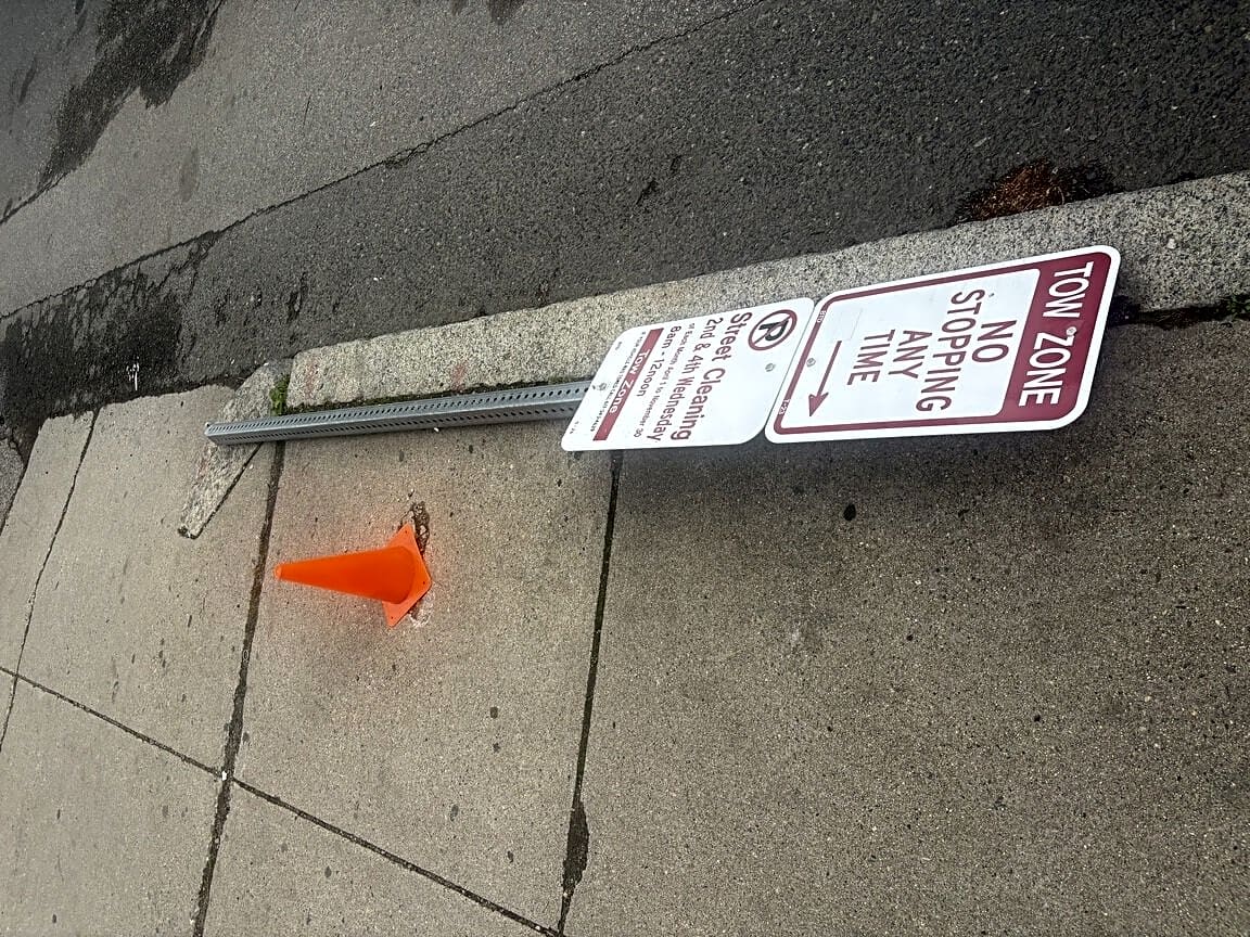 Image submitted with report