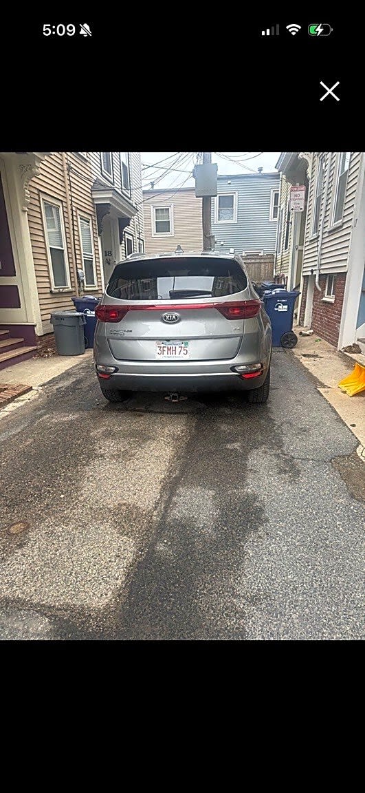 Image submitted with report