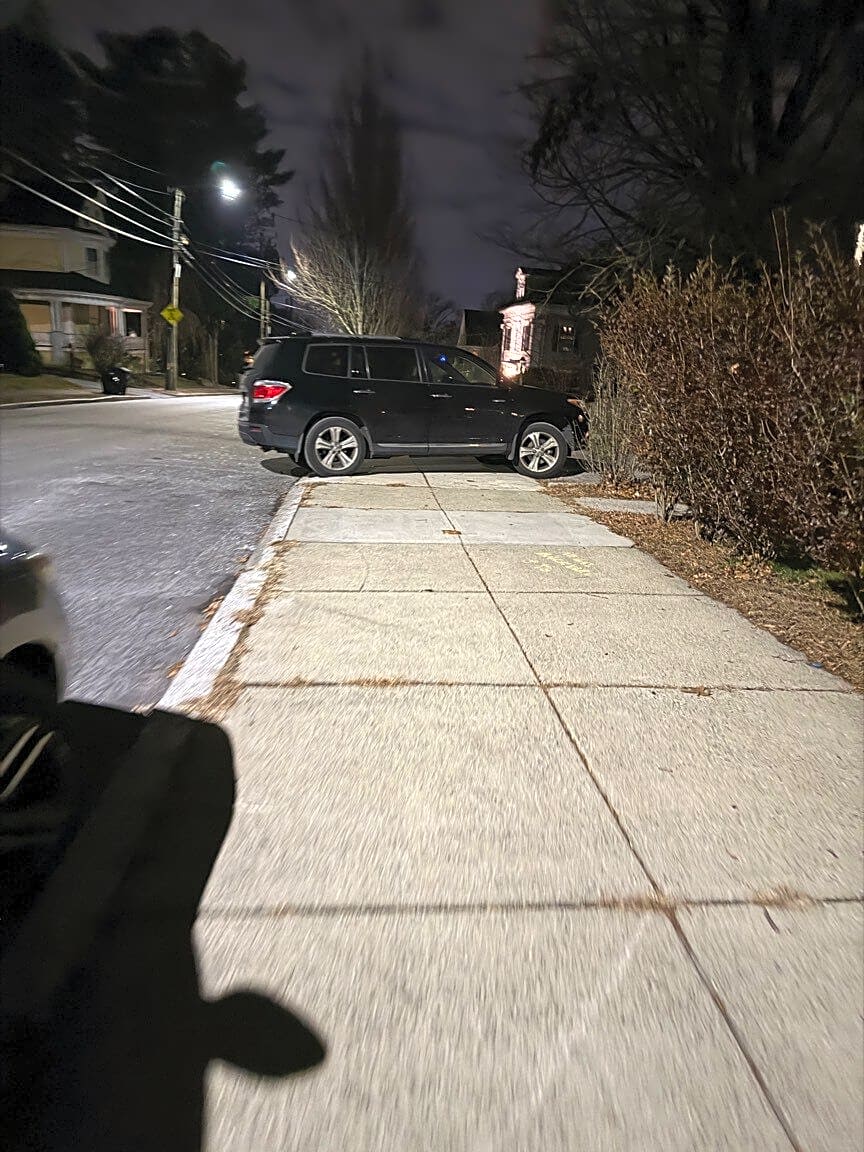 Image submitted with report