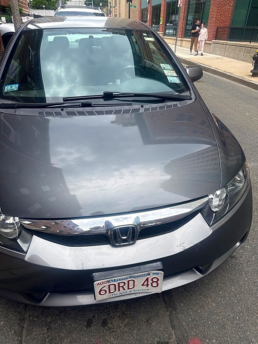 Image submitted with report