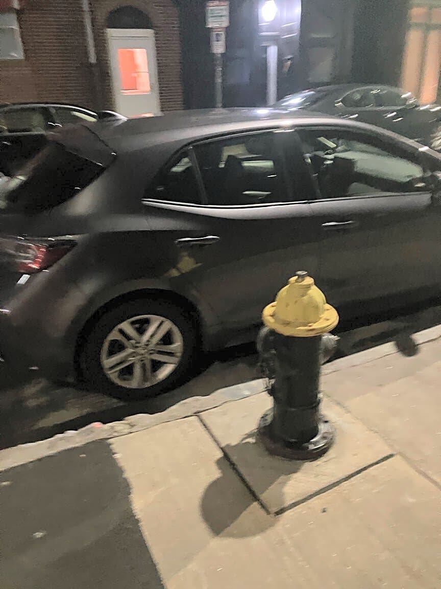 Image submitted with report