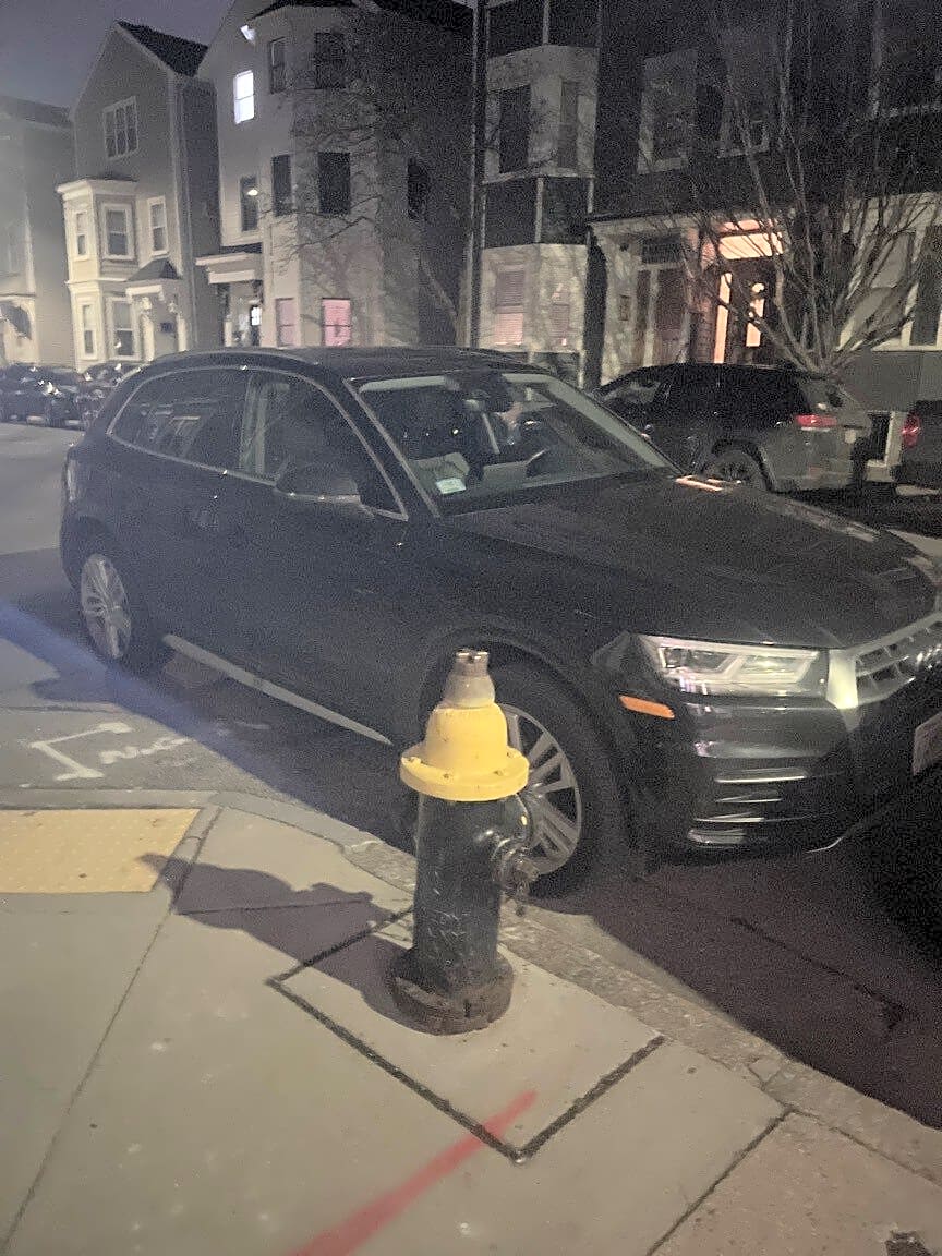 Image submitted with report